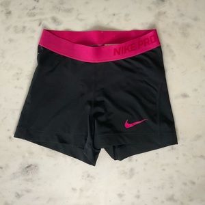 Nike Pro 3" Short - Black  - Size Small